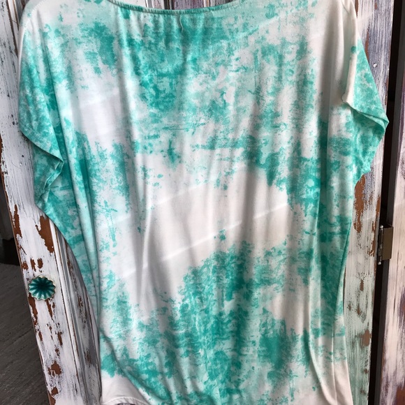 Twenty Second Asymmetrical Side Button Tee - Picture 3 of 6